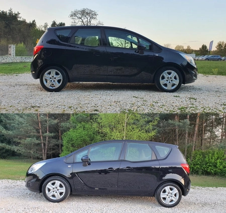 Opel Meriva cena 21999 przebieg: 199000, rok produkcji 2011 z Chmielnik małe 781